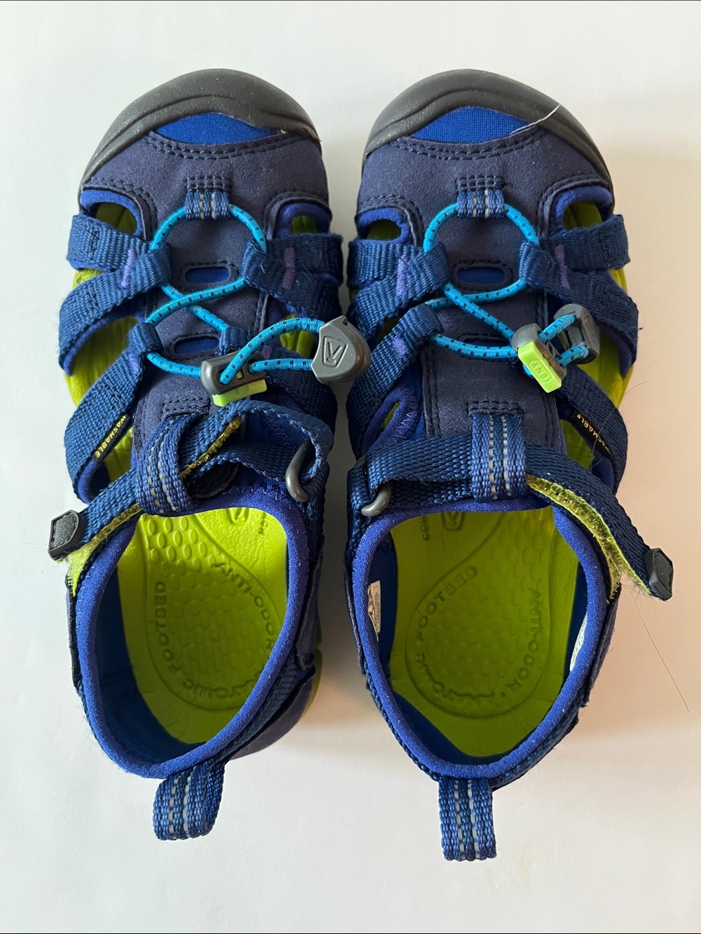 Boy’s Keen Seacamp II CNX Sandals  Closed Toe Size 13
